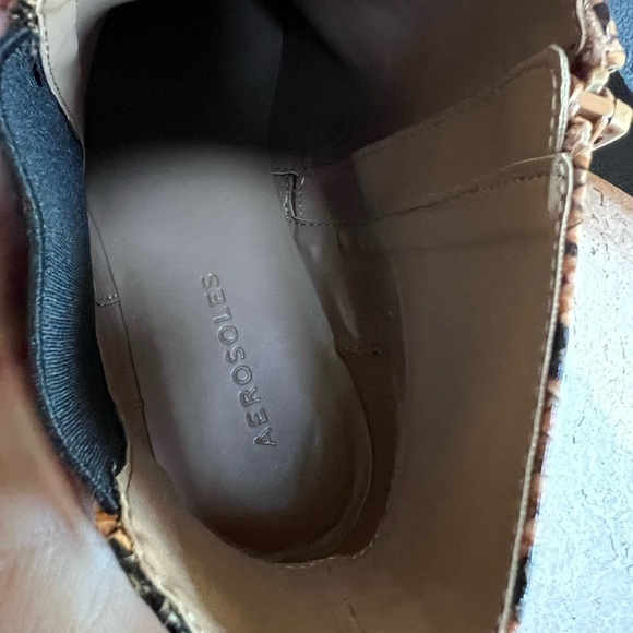 Aerosoles Wedge “Brandi” Ankle Boots Size 8.5 Vegan Leather NEW - Picture 7 of 8